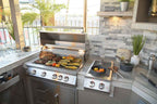 KoKoMo Bermuda Outdoor Kitchen & Bar with TV and Fire Feature