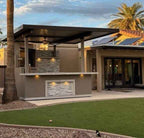 KoKoMo Bermuda Outdoor Kitchen & Bar with TV and Fire Feature