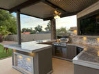 KoKoMo Bermuda Outdoor Kitchen & Bar with TV and Fire Feature