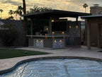 KoKoMo Bermuda Outdoor Kitchen & Bar with TV and Fire Feature