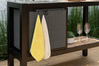 Panama Dark Outdoor Kitchen Prep Station