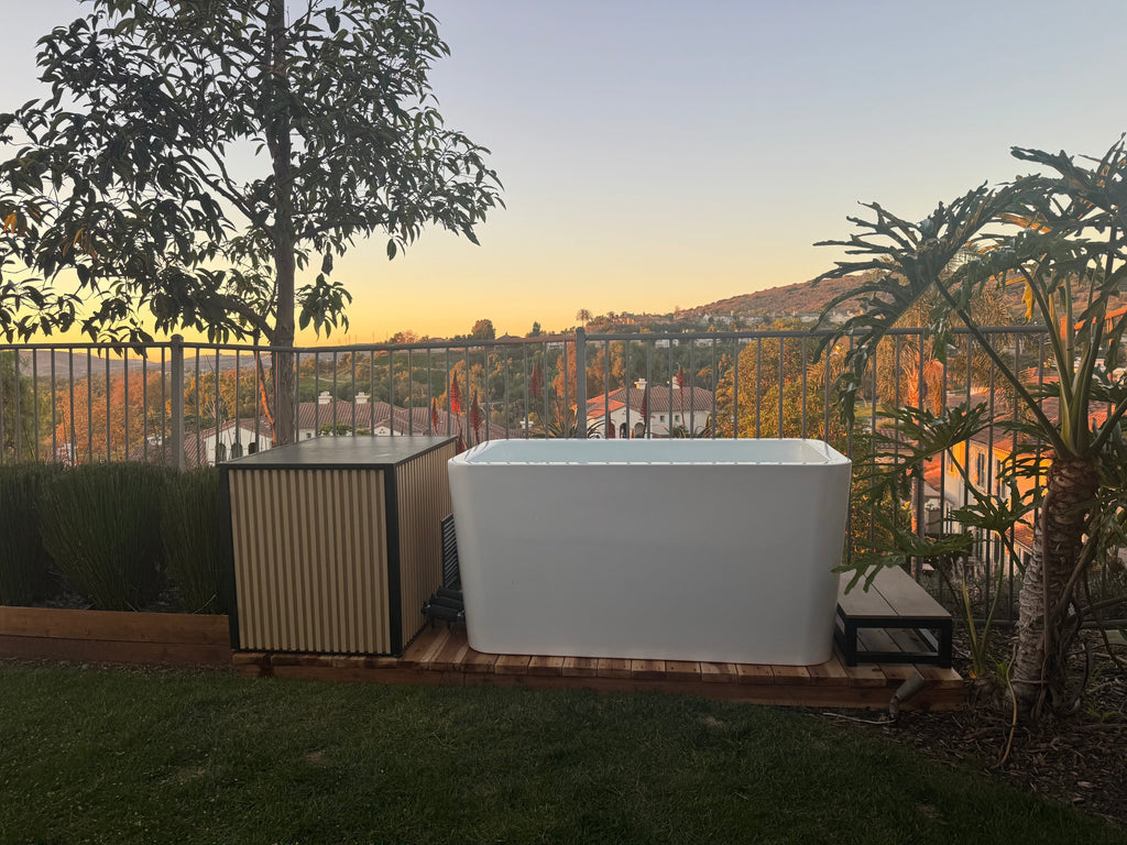 RevX Acrylic Cold Plunge with LUX Chiller