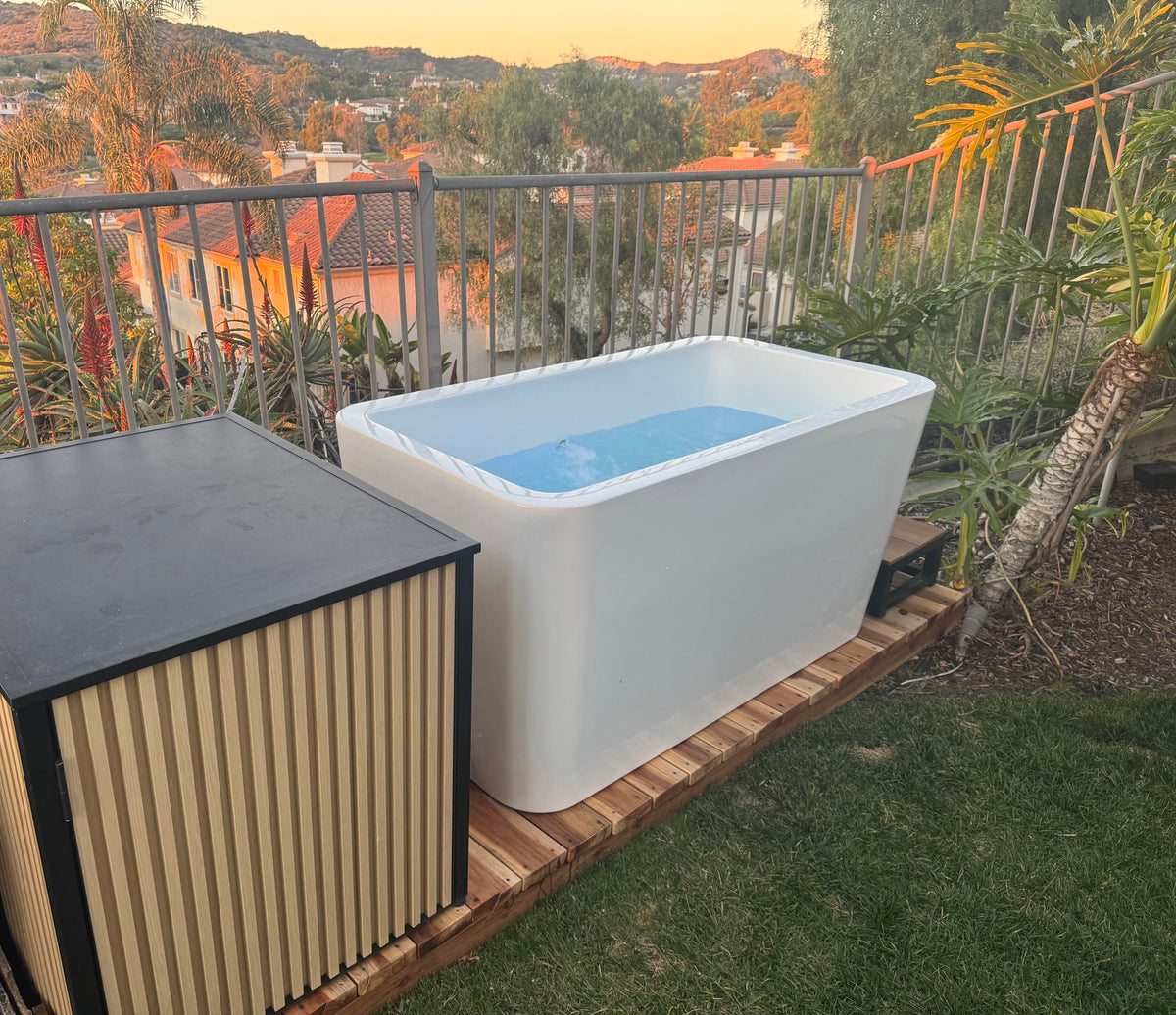 RevX Acrylic Cold Plunge with LUX Chiller