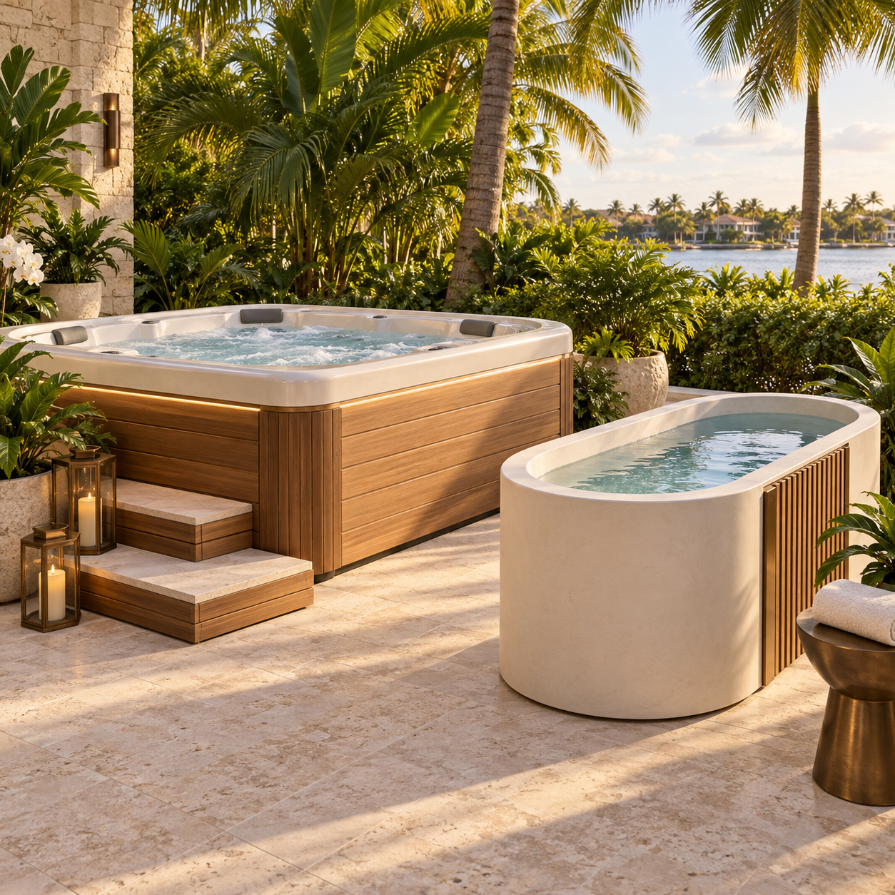 Hot Tubs & Cold Plunges outdoor living inspiration