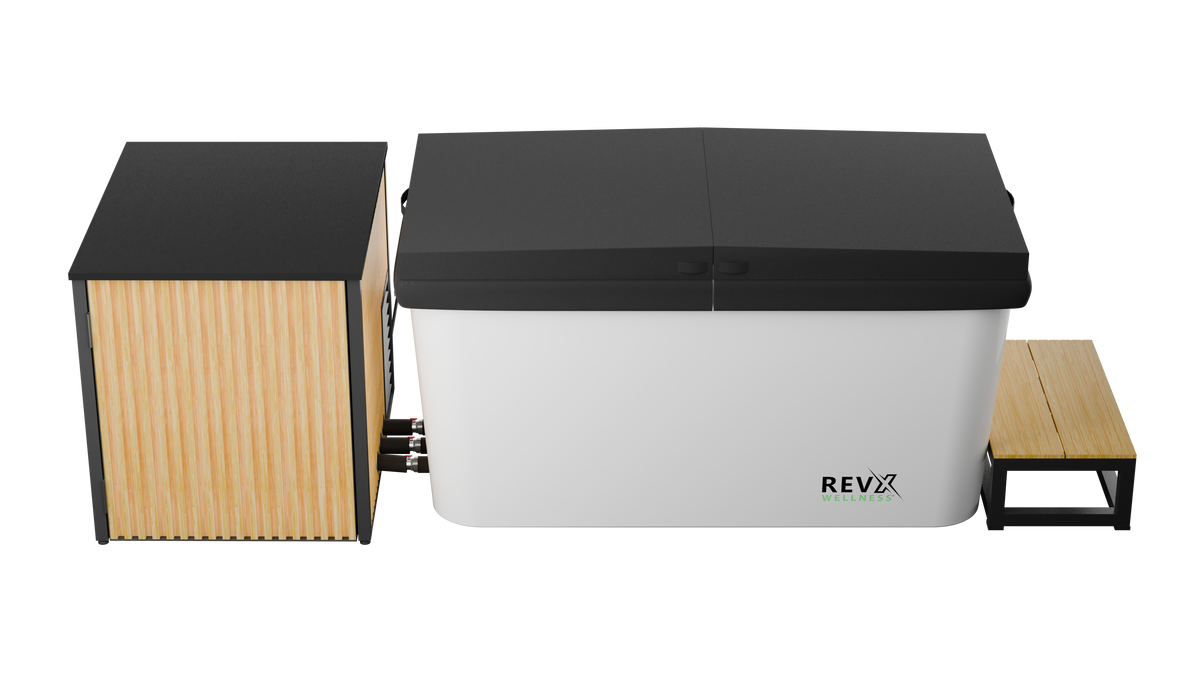 RevX Acrylic Cold Plunge with LUX Chiller